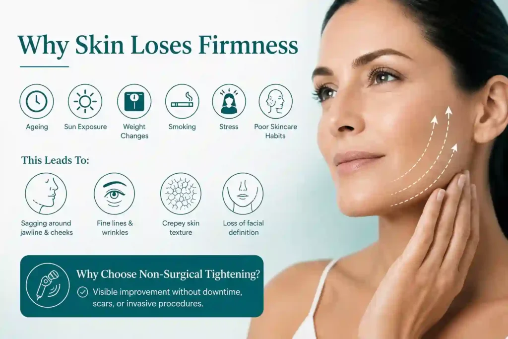 What Makes Skin Lose Firmness and Why Do People Seek Non-Surgical Tightening Corby?